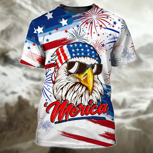 Happy Independence Day America Eagle