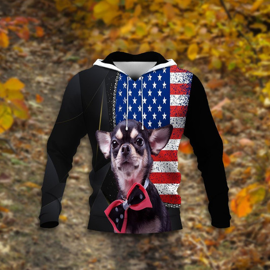 FUNSTUFFPRINT Chihuahua Thcn Ntlw Unisex 3D Hoodie and Zip Hoodie