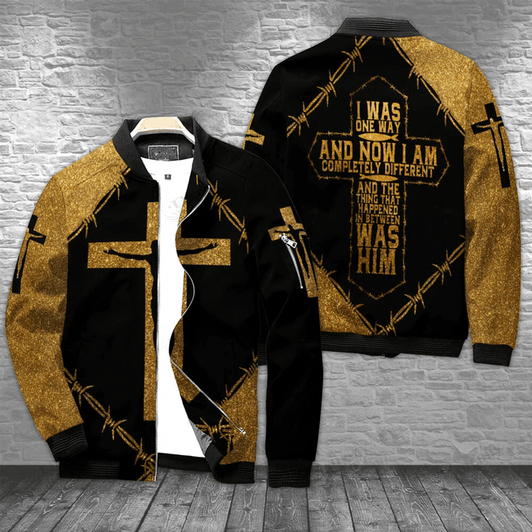 FUNSTUFFPRINT Jesus Christ Bomber Jacket 3D Bomber Jacket S3BJ-10017