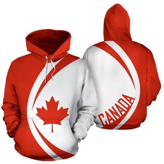 FUNSTUFFPRINT Canada Maple Leaf  3D Hoodie and Zip Hoodie