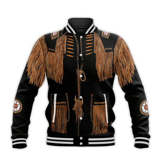 FUNSTUFFPRINT Cowboy Jacket Cosplay 3D Over Printed Unisex Jacket 3D Baseball Jacket S3VJ-10003