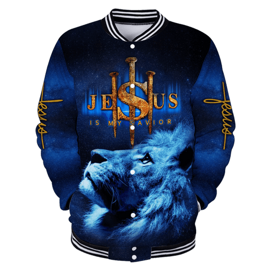 FUNSTUFFPRINT The Lord Baseball Jacket 3D Baseball Jacket S3VJ-10004
