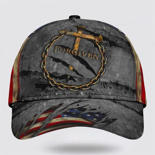 FUNSTUFFPRINT The Cross Nails For Given Classic Hat All Over Print - Christian Hats for Men and Women
