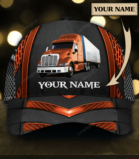 FUNSTUFFPRIT Personalized Trucker Classic Cap, Gift for Trucker, Trucker hat for men and women