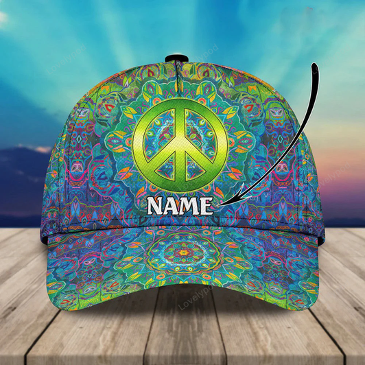 FUNSTUFFPRINT Hippie Car Personalized Hippie Cap 3D Classic Cap for Hippie Lovers for Girls-SBC-11043