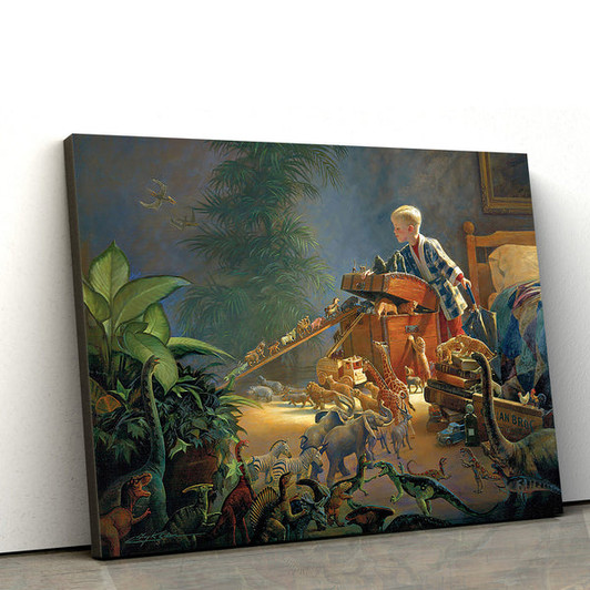 Bon Voyage Canvas Pictures - Jesus Canvas Pictures - Christian Wall Art