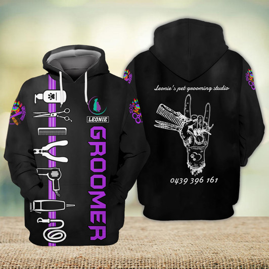 FUNSTUFFPRINT Groomer - 3D Full Print   3D Hoodie and Zip Hoodie