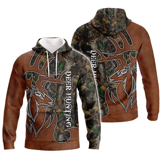 FUNSTUFFPRINT Hunting - 3D Full Print   3D Hoodie and Zip Hoodie