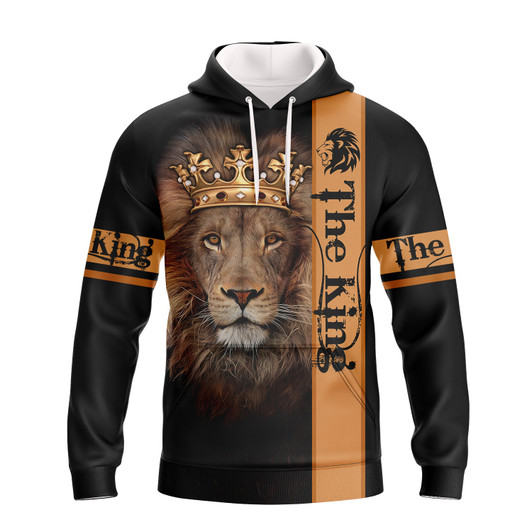 FUNSTUFFPRINT The King  Full Print  3D Hoodie and Zip Hoodie