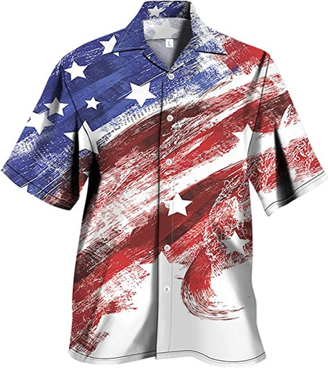Patriotic Shirt, Patriotic Hawaiian Shirt For Patriotic Lovers