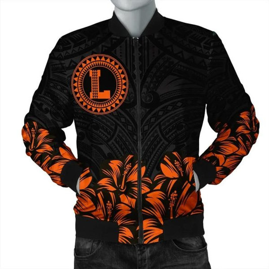 FUNSTUFFPRINTI Lanai Map Hibiscus Polynesian Bomber Jacket – Lithe Style – AH – JA Bomber Jacket