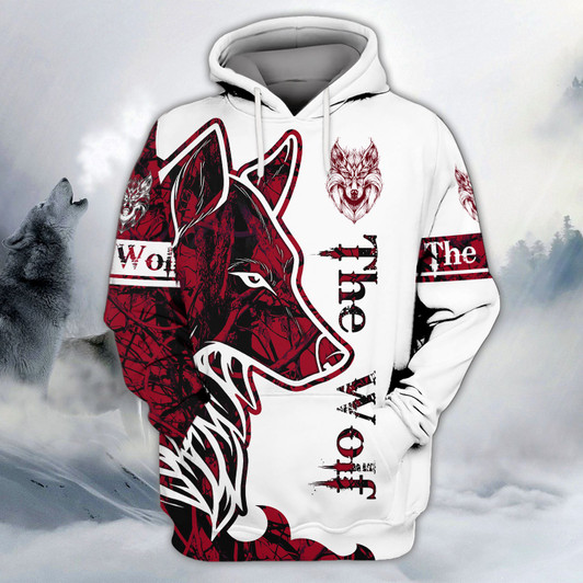 FUNSTUFFPRINT Full Print - Wolf  3D Hoodie and Zip Hoodie