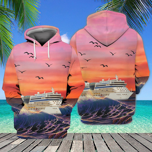 FUNSTUFFPRINT  CRUISE - 3D Full Print    3D Hoodie and Zip Hoodie