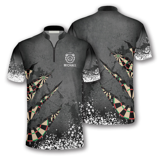 Custom Paint Splash Custom Darts Jerseys for Men, 3D All Over Print Dart Shirt, Dart Jersey Shirt