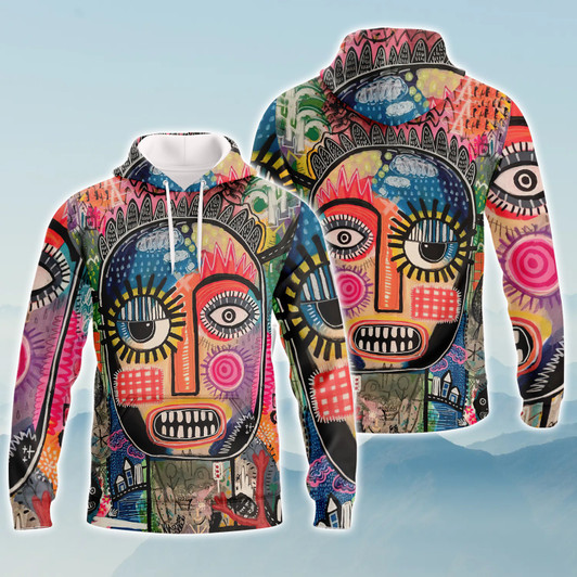 FUNSTUFFPRINT Cartoon - Full Print  3D Hoodie and Zip Hoodie