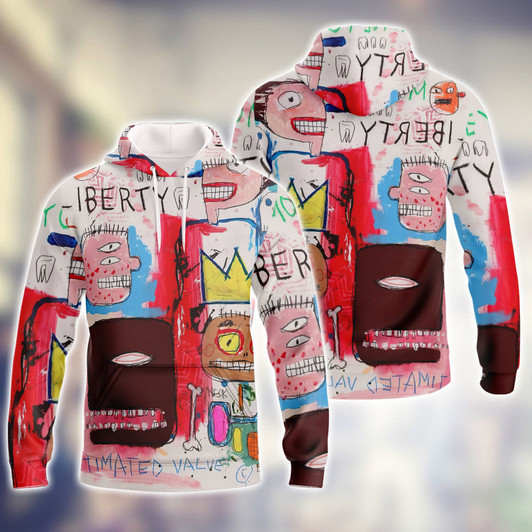 FUNSTUFFPRINT Full Print   Cartoon -  3D Hoodie and Zip Hoodie