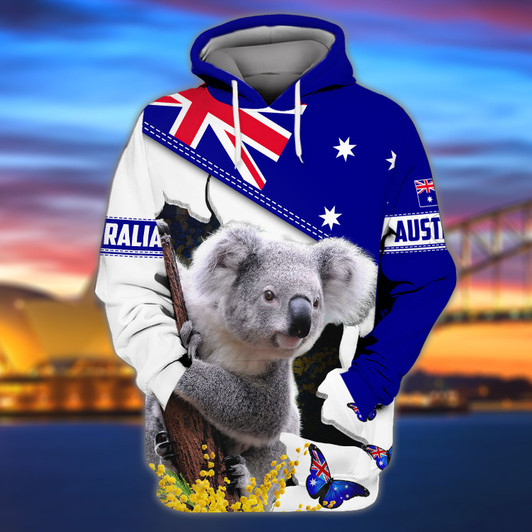 FUNSTUFFPRINT Australia -  Full Print  3D Hoodie and Zip Hoodie