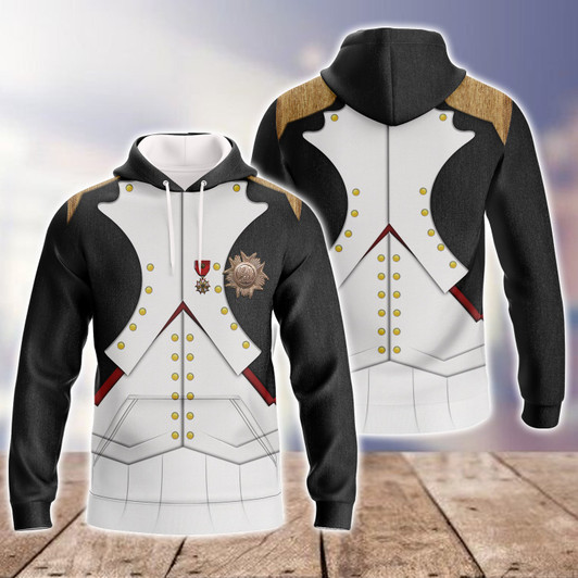 FUNSTUFFPRINT  Napoleon - Full Print  3D Hoodie and Zip Hoodie
