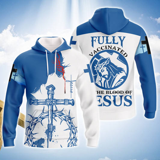 FUNSTUFFPRINT Jesus - Full Print  3D Hoodie and Zip Hoodie