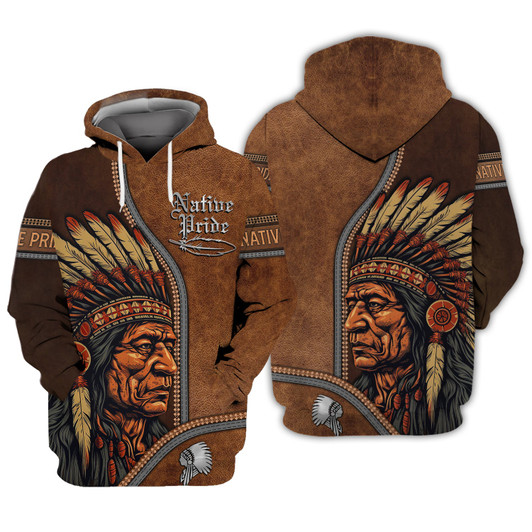 FUNSTUFFPRINT Native America Tshirt Native Pride   3D Hoodie and Zip Hoodie