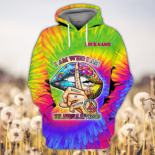 FUNSTUFFPRINT Custom Hippie  3D Hoodie and Zip Hoodie