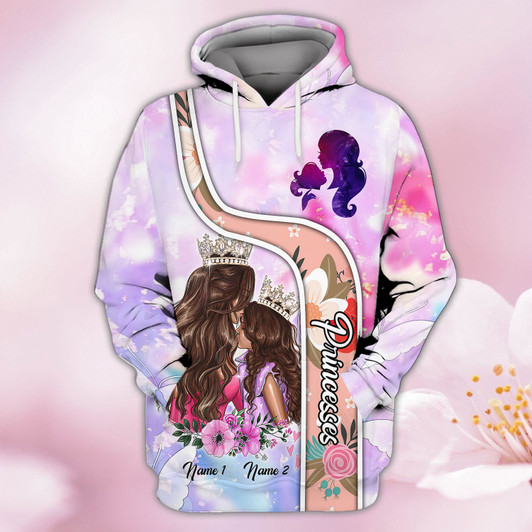 FUNSTUFFPRINT Custom Hoodie- The love between a mother and daughter is forever 3D Hoodie and Zip Hoodie
