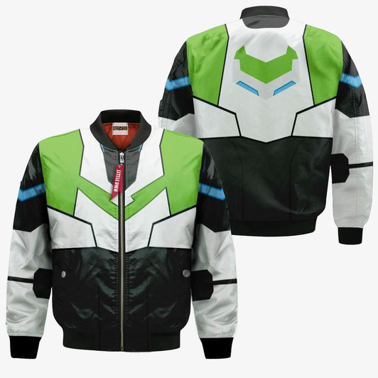 FUNSTUFFPRINTINT Pidge Bomber Jacket Custom Voltron Legendary Defender Green Cosplay Costumes 3D Bomber Jacket