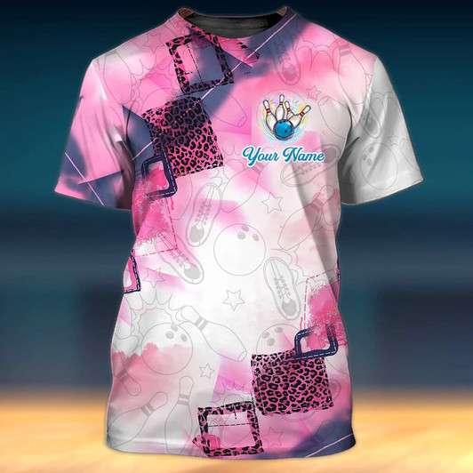 FUNSTUFFPRINT Custom 3D All Over Print Bowling Shirt Men Women, I Don't Need Therapy I Just Need To Play Bowling 3D T-shirt