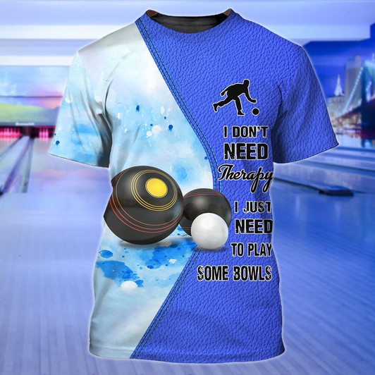 FUNSTUFFPRINT Lawn Bowls 3D T Shirts Men Women Cute Funny Lawn Bowl Shirt For Him Her 3D T-shirt