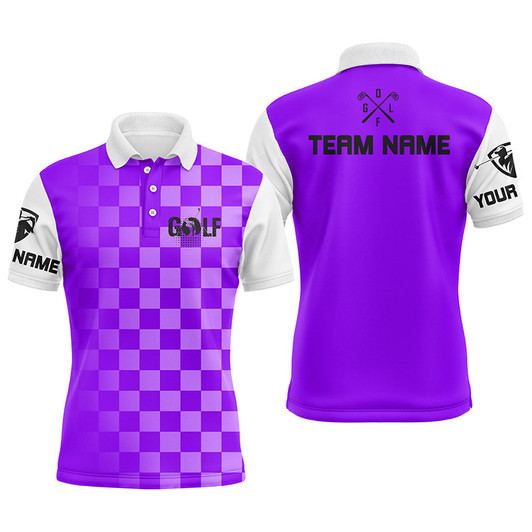 FUNSTUFFPRINT  Mens golf polos shirts custom name funny golf shirts for men  Polo Shirt Size S-5XL
