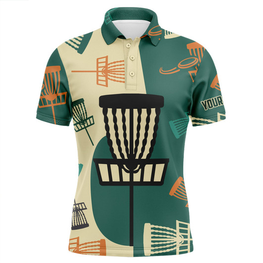 FUNSTUFFPRINT I Love Disc Golf Shirt For Men polo shirt custom Prodigy Disc Golf Shirt For male Disc Golfer    Polo Shirt Size S-5XL