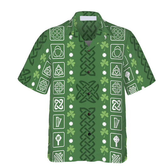 Collection Of Celtic Irish Happy St Patrick's Day Hawaiian Shirt