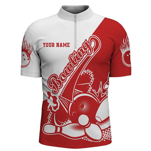 Custom Multi Color Custom Bowling Shirts For Men, Strike Bowling Team Shirts Bowling Pin