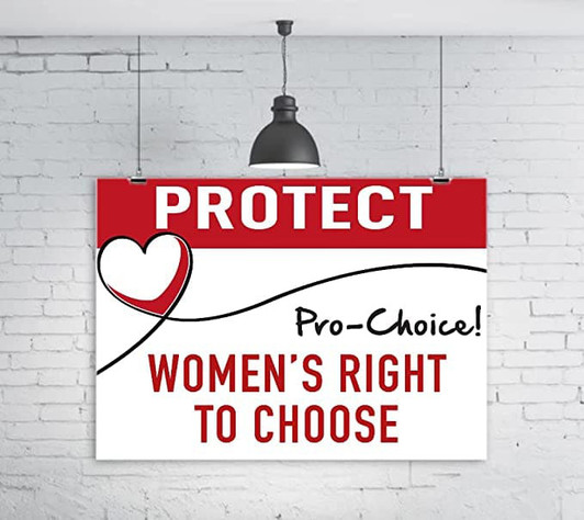 Protect Pro-Choice Women’s Right To Choose, My Body My Choice Poster and Canvas
