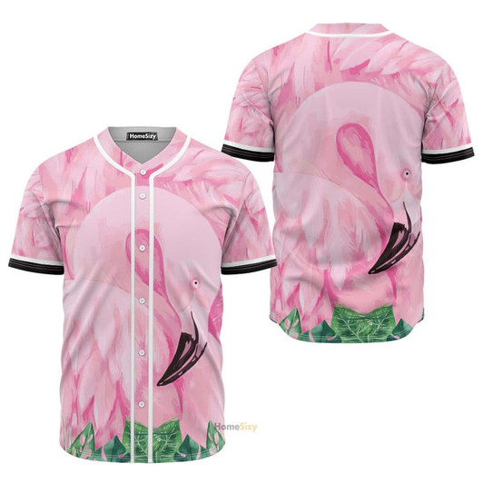 Flamingo Facade - Baseball Jersey