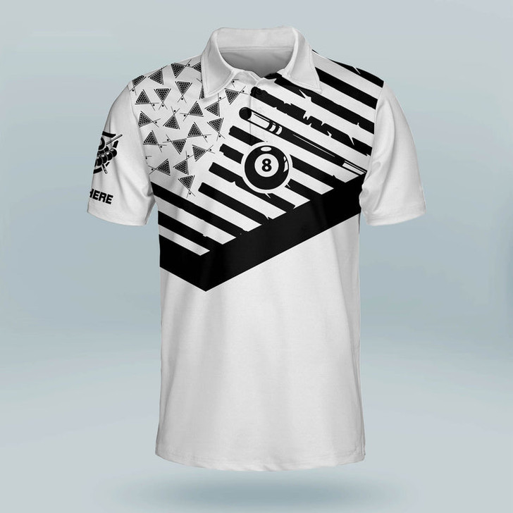 Custom Coolspod Some Grandpas Play Bingo Real Grandpas Go Play Pool Billiard Polo Shirt