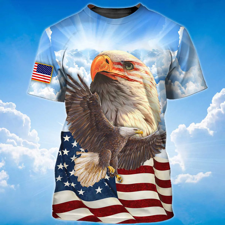 American Eagle T Shirt, Eagle Lover 3D T Shirt