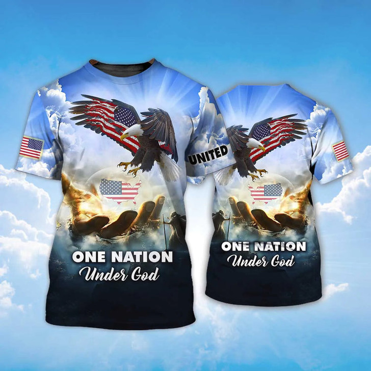 One Nation Under God T Shirt 11 Sep Patriotic Shirts