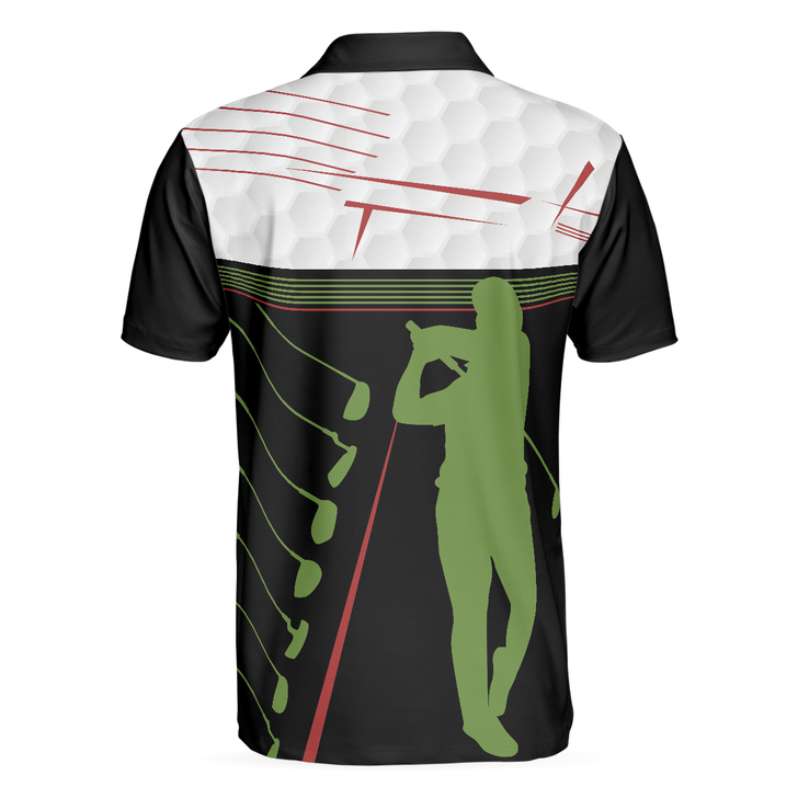 Golfer For Life Sporty And Elegant Design Golf Men Polo Shirt, Active Golf Shirt Design For Men, Best Golf Gift Idea, Best Gift For Golfers