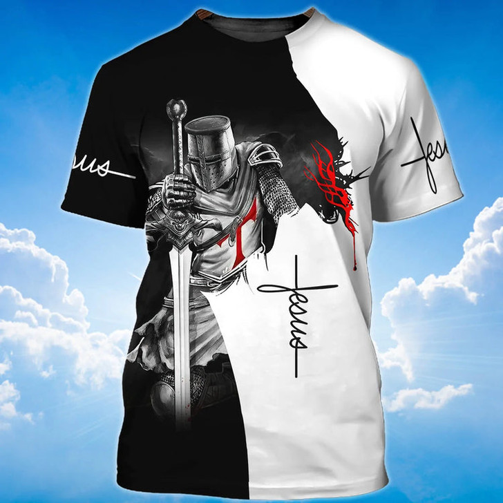 Knight Templar Jesus Is My God My King My Lord T Shirt Gift For Knight Templar Lover