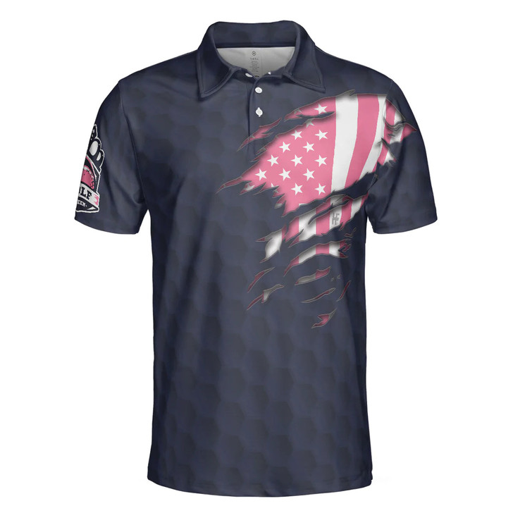 American Flag Golf Men Polo Shirt, I'm Happy To Show You What Swing Like A Girl Really Means Shirt, Best Golf Shirt For Men, Gift For Golfers