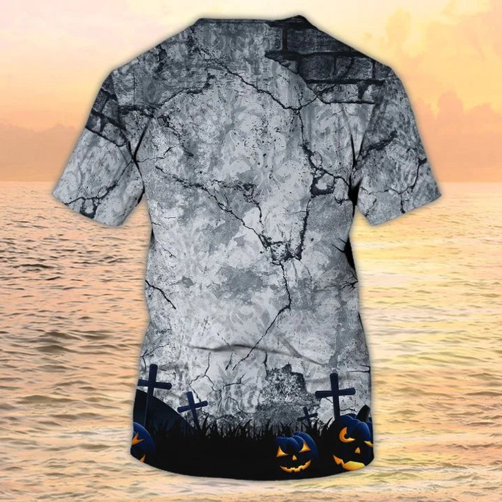 Firefighter Halloween Shirt, Halloween 3D Tshirt, Halloween Gift For Fireman