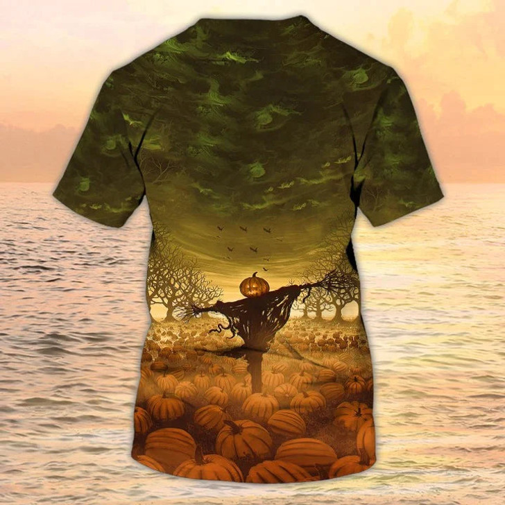 Mens Halloween Shirt, Halloween Ghost All Over Print Tshirts, Halloween 3D Shirts For Adults