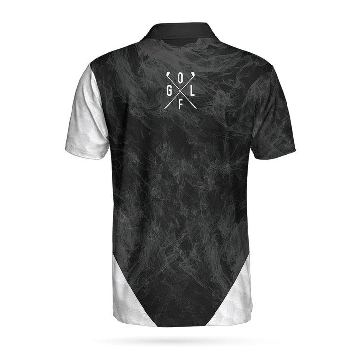 Custom A Golf Player Illustration Custom Polo Shirt, Personalized Polo Shirt For Golf, Best Golf Shirt For Men Coolspod
