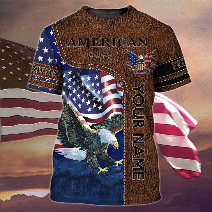 Custom AMERICAN PRIDE - 3D Tshirt