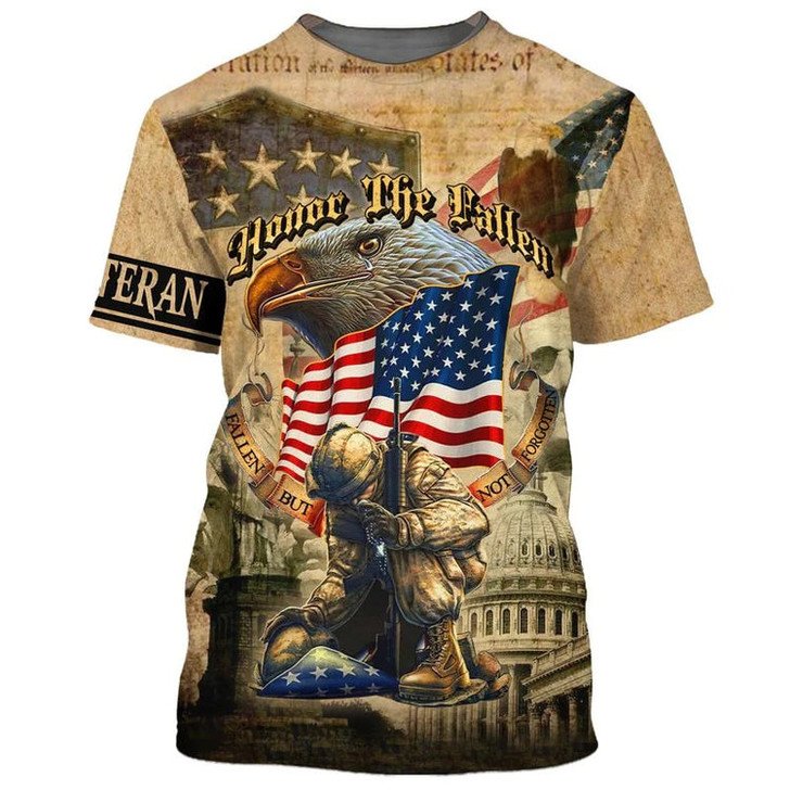 3D All Over Printed Veteran Hawaiian Shirt For Man And Woman, Veteran Bomber Full Print, 3D Veteran Shirts