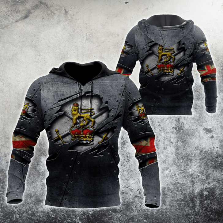 FUNSTUFFPRINT Zip Hoodie Bristish Army 3D Baseball Jacket Hoodie and Zip Hoodie