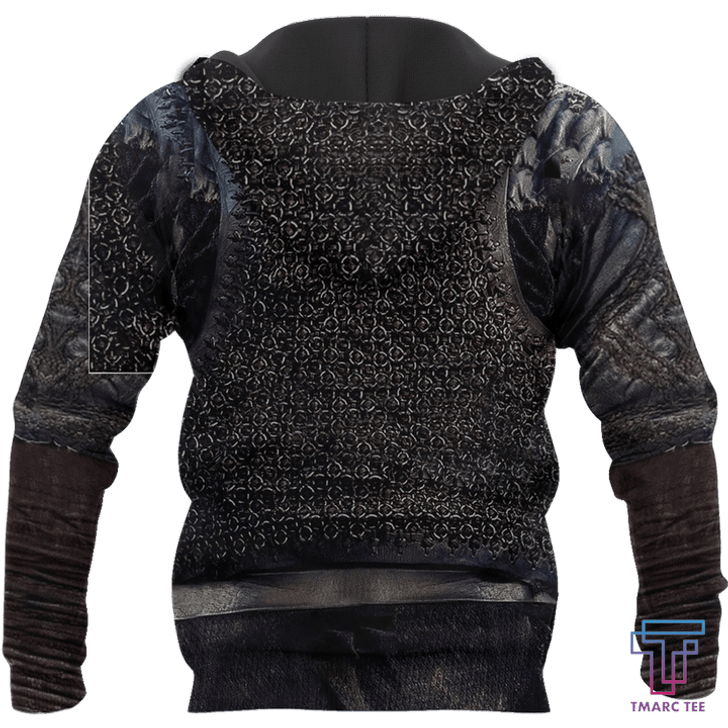FUNSTUFFPRINT - Vikings Armor  3D Baseball Jacket Hoodie and Zip Hoodie