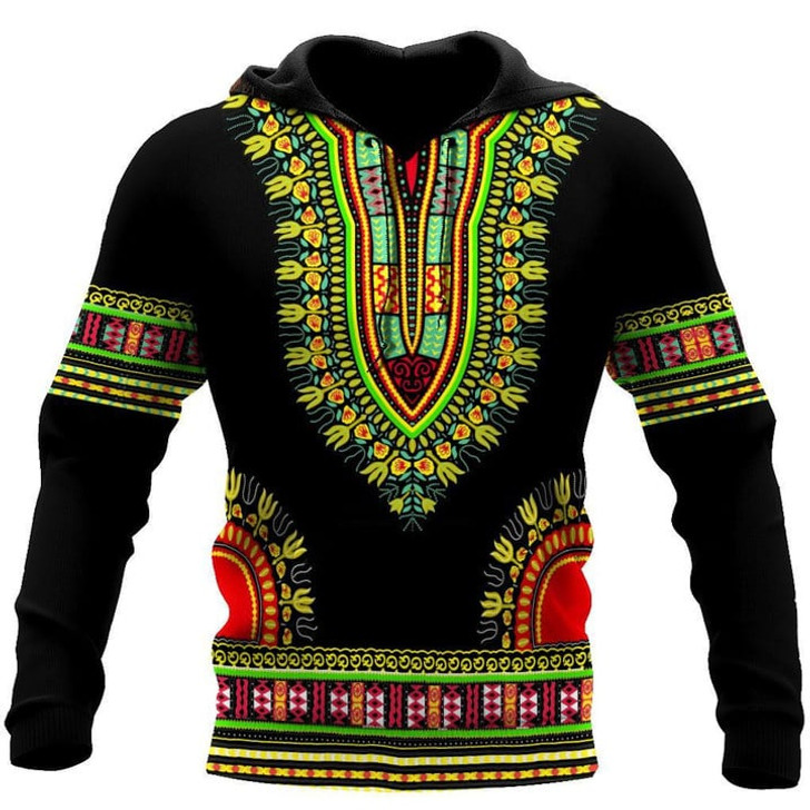 FUNSTUFFPRINT African Dashiki Pattern Hoodie for Men and Women  3D Baseball Jacket Hoodie and Zip Hoodie