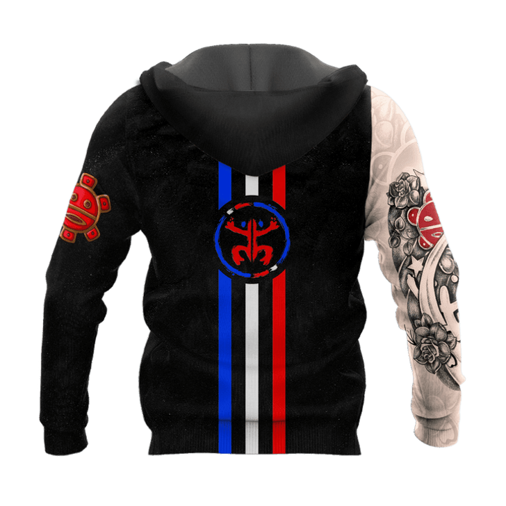 FUNSTUFFPRINT  Personalized Puerto Rico Line  3D Hoodie and Zip Hoodie